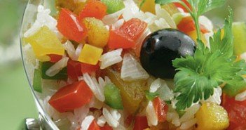 Arroz con Pimientos y Platanos Maduros (Receta de la Cocina Divertida)