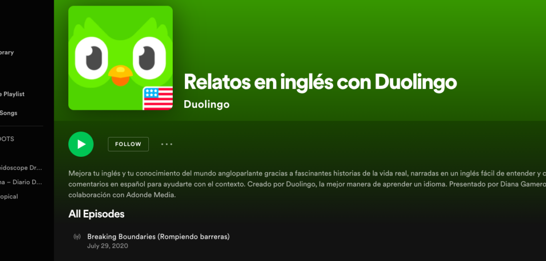 duolingo podcast spanish
